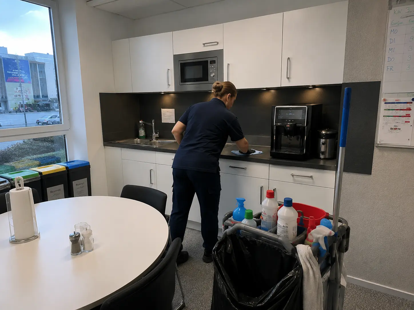 Unterhaltsreinigung im Büro in Hagen